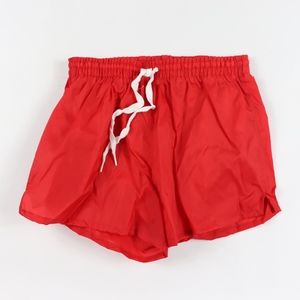 80s New Union Jacks Mens Small Soccer Shorts Red